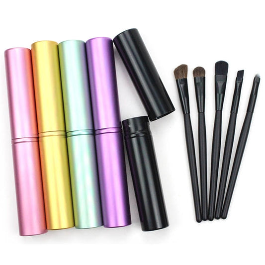 5pcs cosmetic makeup brush set