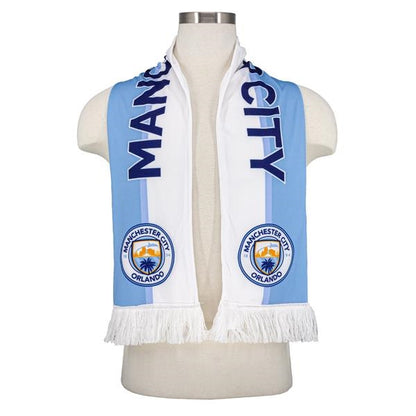 Silky-Smooth Custom Printed Soccer Scarf with Fringe