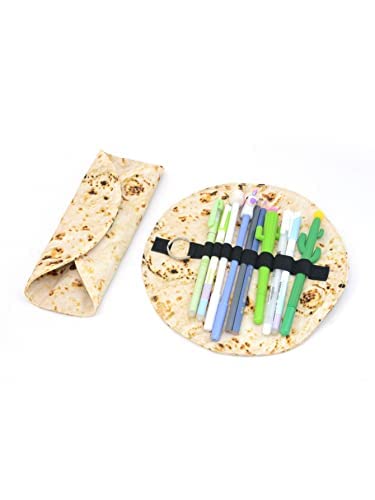 Funny Tortilla Roll Pencil Case Holder