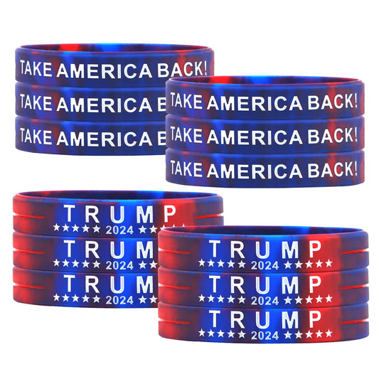 Trump 2024 Silicone Bracelets