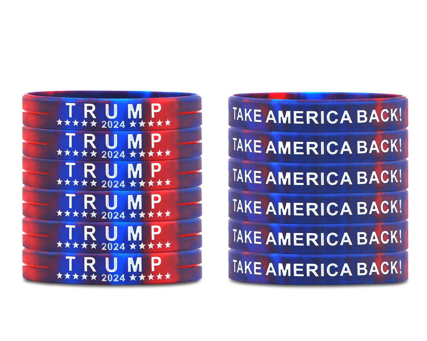 Trump 2024 Silicone Bracelets