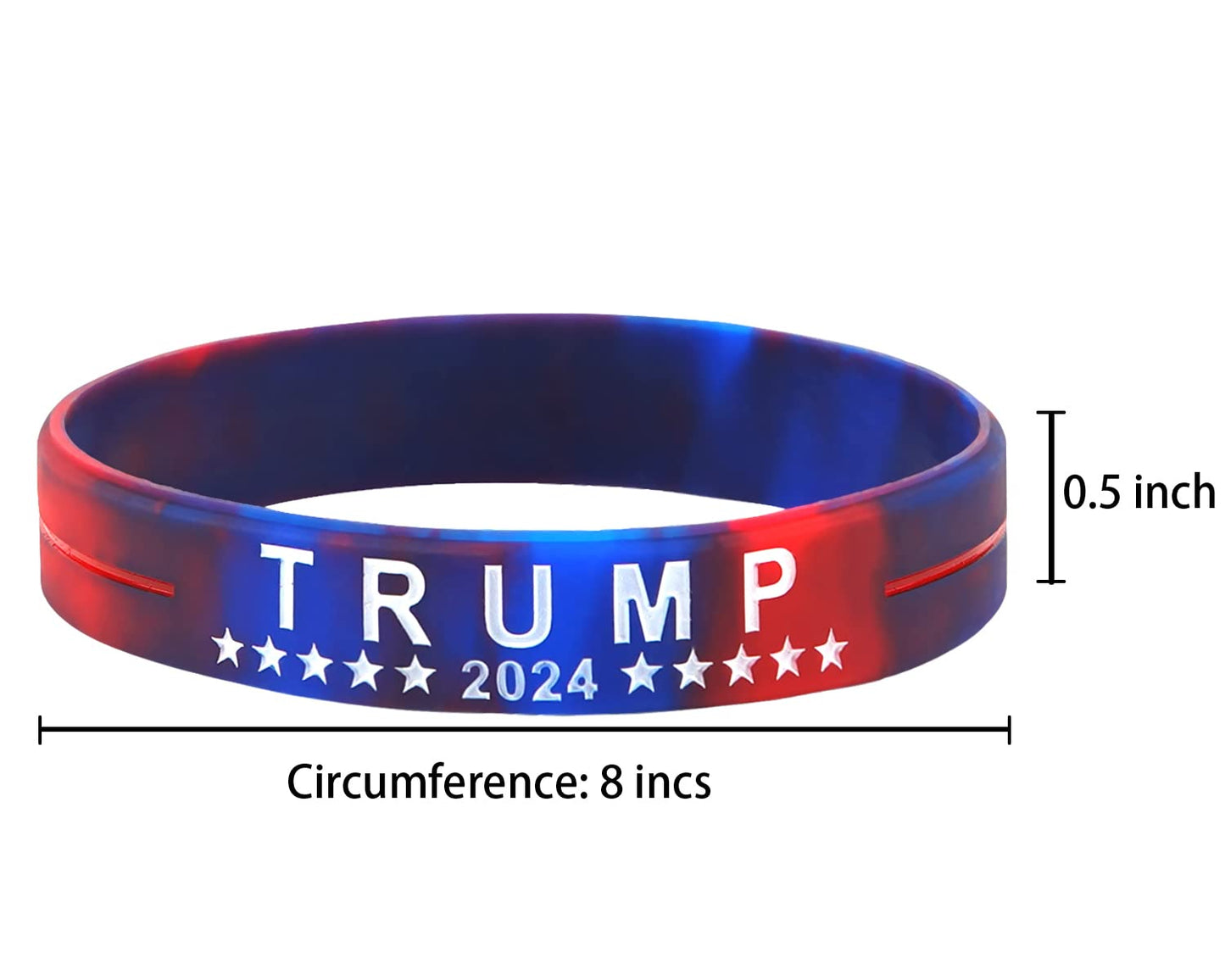 Trump 2024 Silicone Bracelets