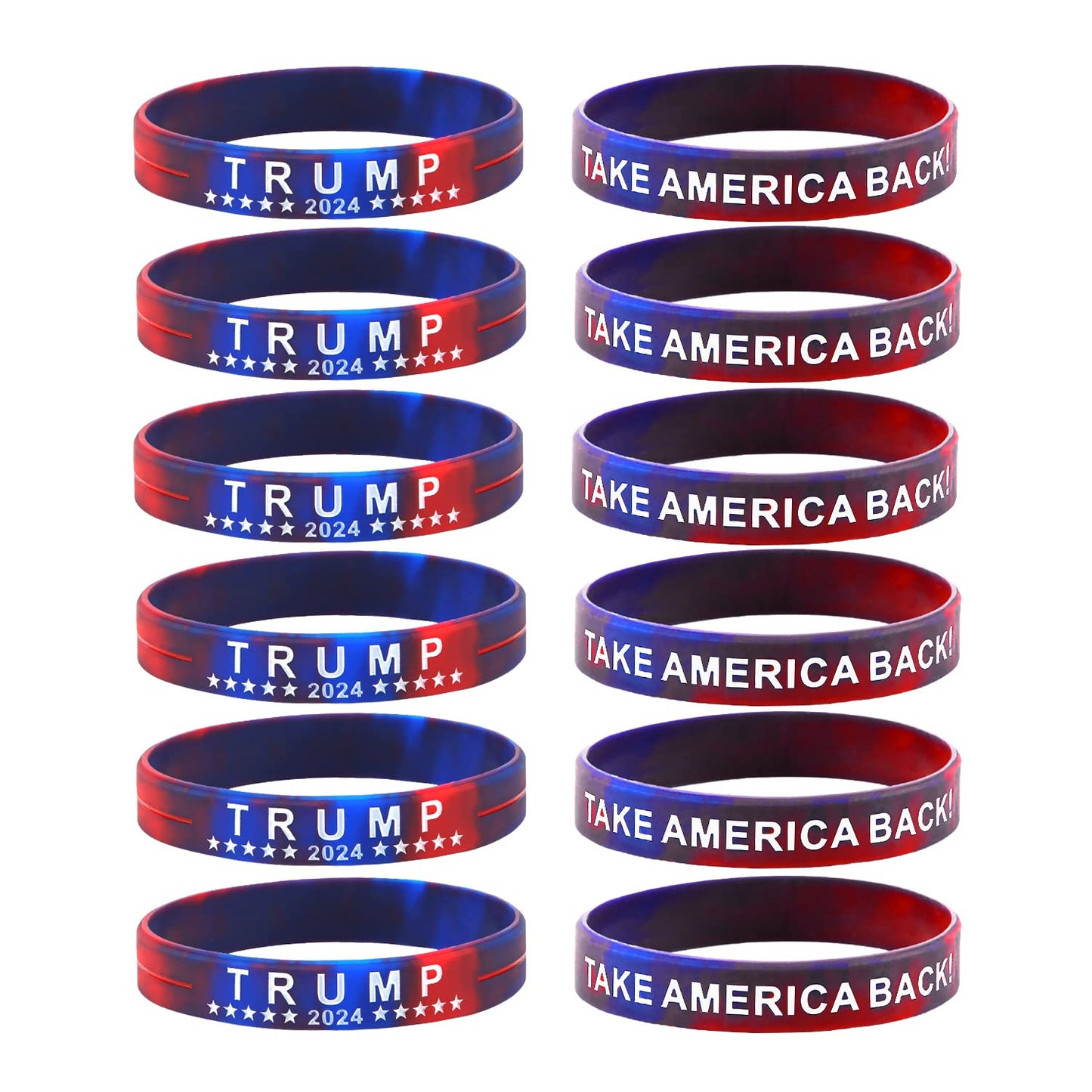 Trump 2024 Silicone Bracelets