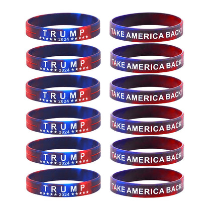 Trump 2024 Silicone Bracelets