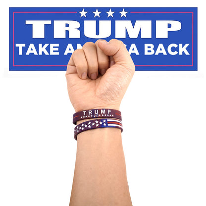 Trump 2024 Silicone Bracelets