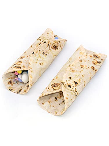 Funny Tortilla Roll Pencil Case Holder