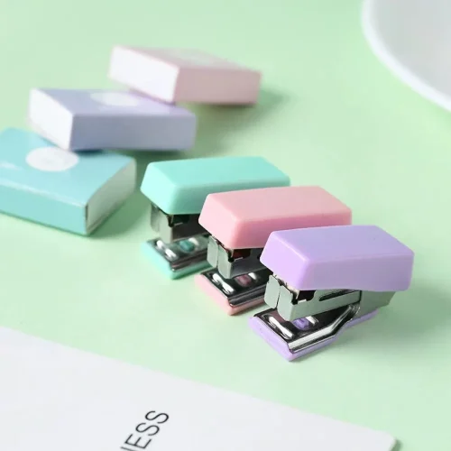 Mini Compact Stapler with Staple Refills