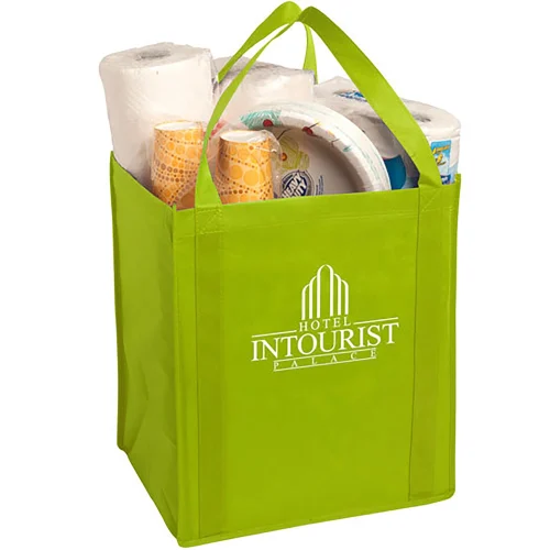 Non-Woven Tote Bag with Stitched Seams