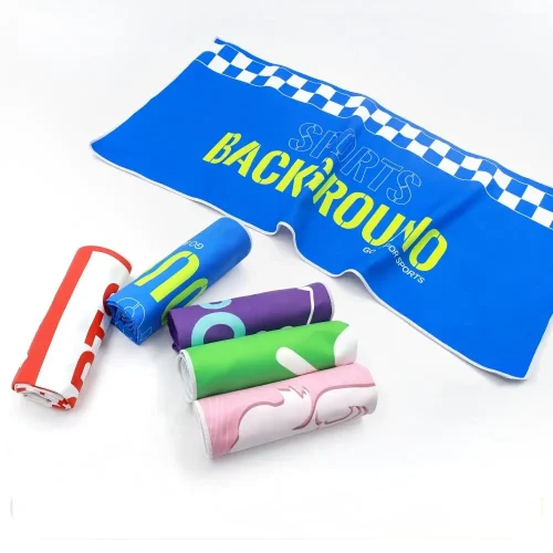 1 12"x39" Custom Cooling Sports Towel