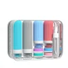 Silicone Travel Bottles Set with Accessories