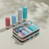 Silicone Travel Bottles Set with Accessories