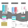 Silicone Travel Bottles Set with Accessories