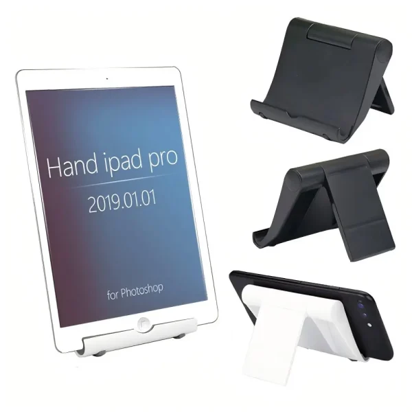 3 Foldable Rotating Desktop Phone & Tablet Stand
