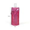 16 fl oz Flat Water Bottle With Carabiner