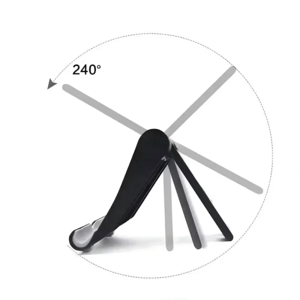 4 Foldable Rotating Desktop Phone & Tablet Stand
