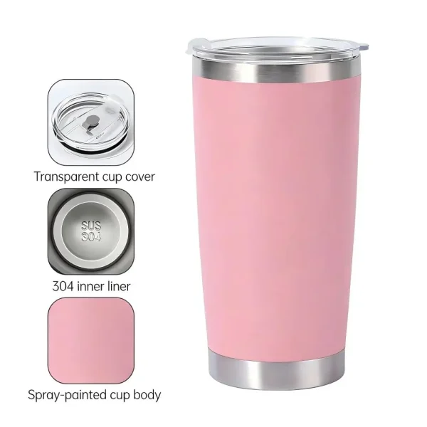 20 oz Dual-Sip Car Tumbler